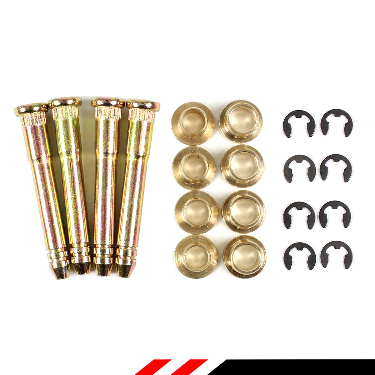 Amazon.com: Cuztom Tuning Steel Door Hinge Pins Bearing Repair Kit